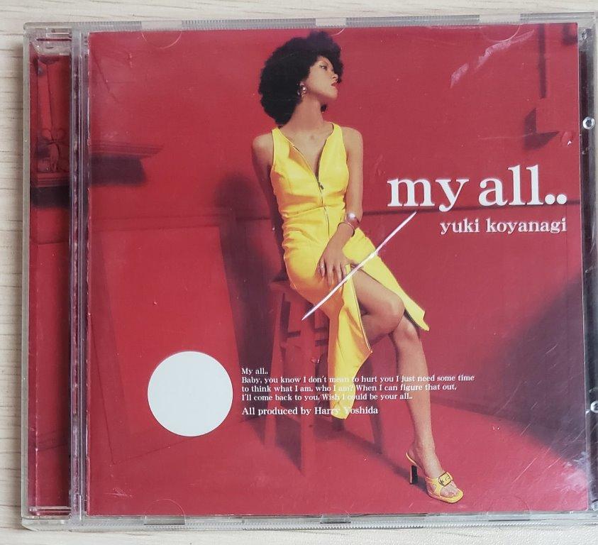 [包郵] AK CD 小柳由紀 YUKI KOYANAGI MY ALL 2001 個人第三張專輯 日版 日文 日本 japan pop ...
