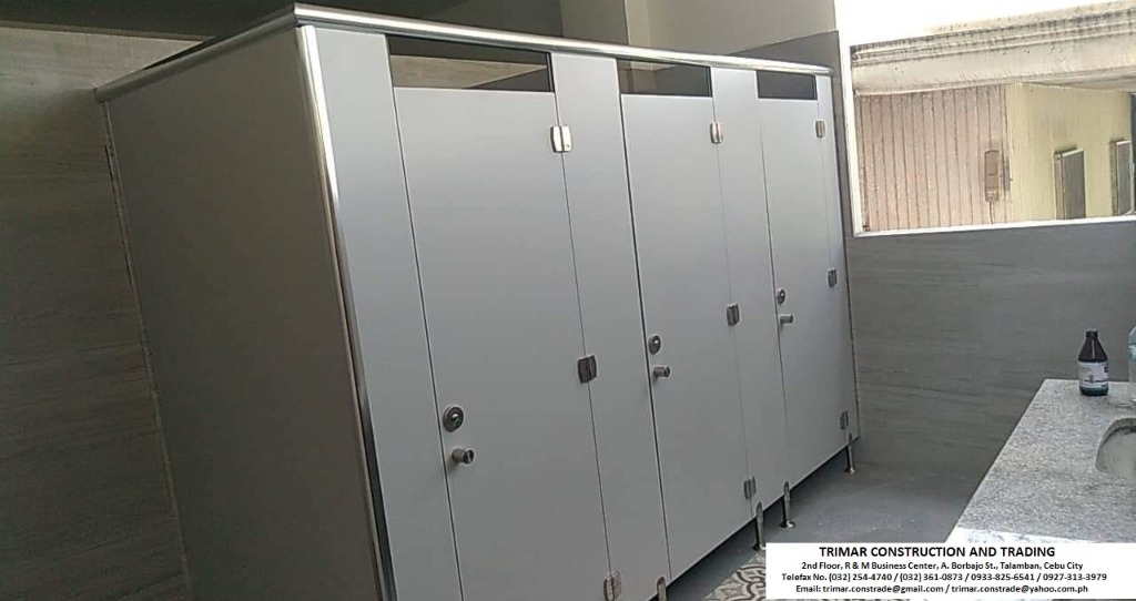 Cebu Toilet Partition System Supplier and Contractor, Commercial