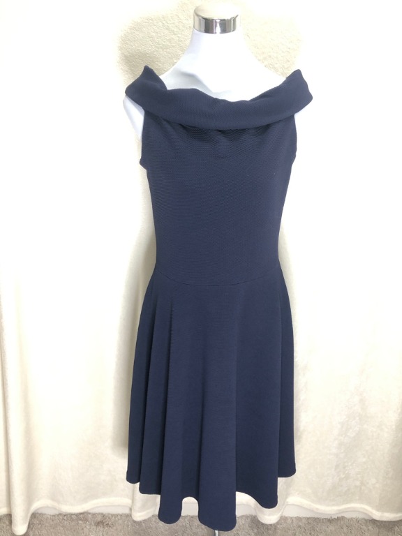 navy casual dress