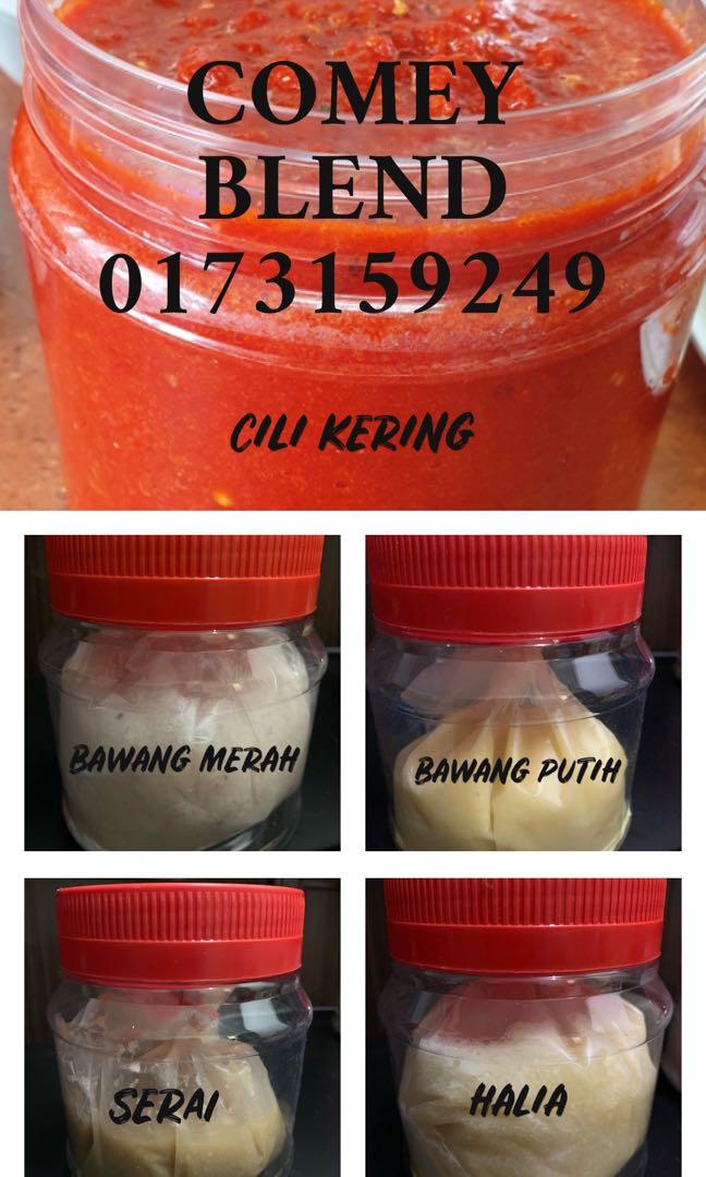 Cili Kisar Dan Bawang Kisar Food Drinks Instant Food On Carousell