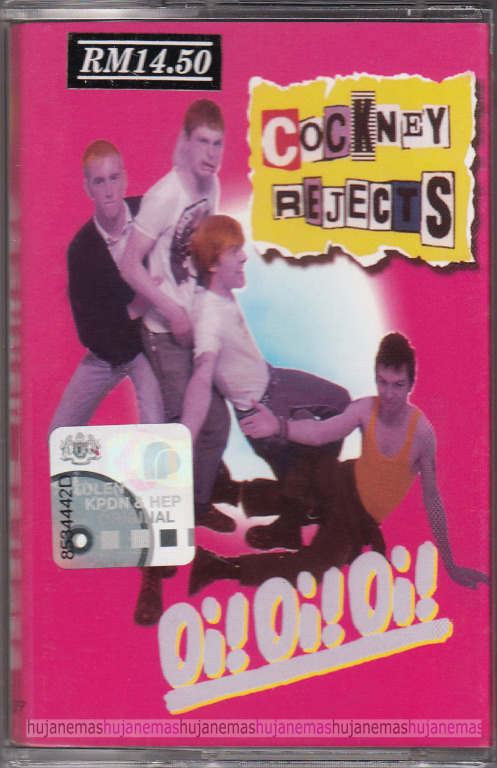 COCKNEY REJECTS - Oi! Oi! Oi! - 1999 CASSETTE VERY RARE (Skinhead ...
