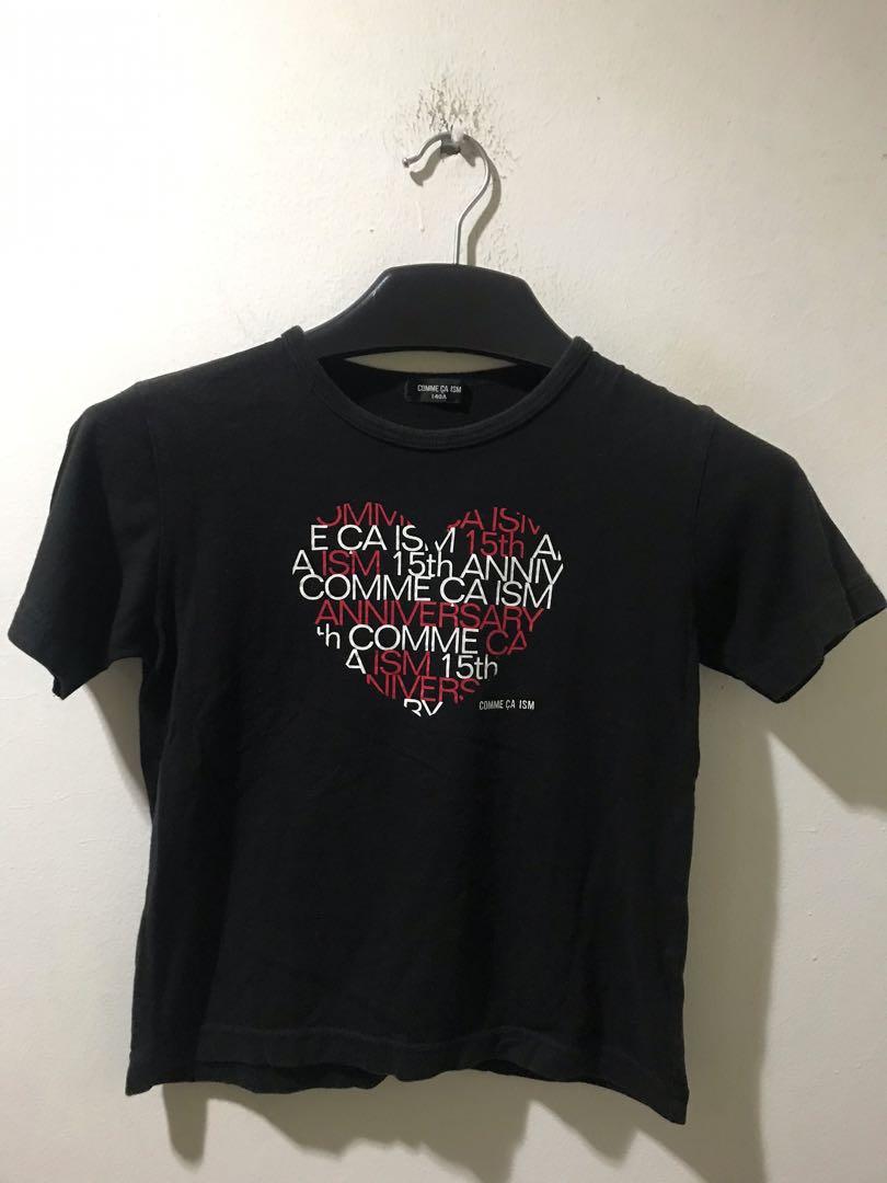 COMME CA ISM KIDS BLACK T-SHIRT, Bayi Anak, Baju Anak Perempuan