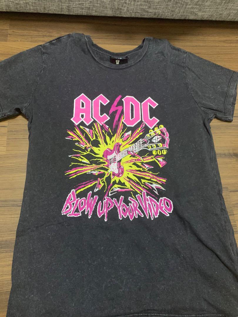 cotton on ac dc shirt