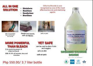 Disinfectant / Sterilizer / Sanitizer (Stabilized Chlorine Dioxide)