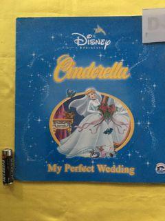 Disney Cinderella - My Perfect Wedding Storybook - almost NEW - PreLoved