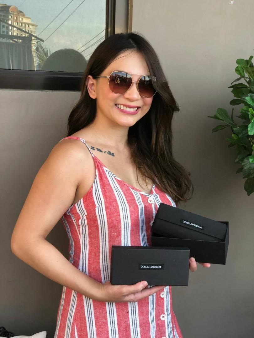 Dolce and shop gabbana hexagon sunglasses
