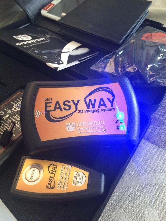Easy Way Plus Device 3d Imaging System Ground Scanner Gold And