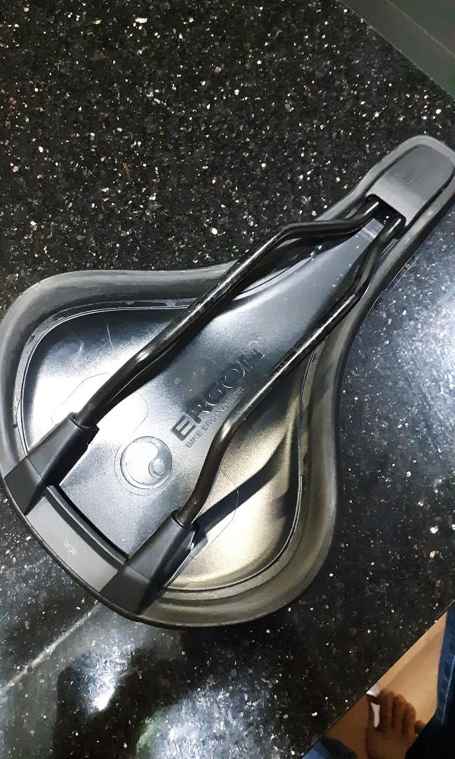 Ergon saddle, Bicycles & PMDs, Parts & Accessories on Carousell