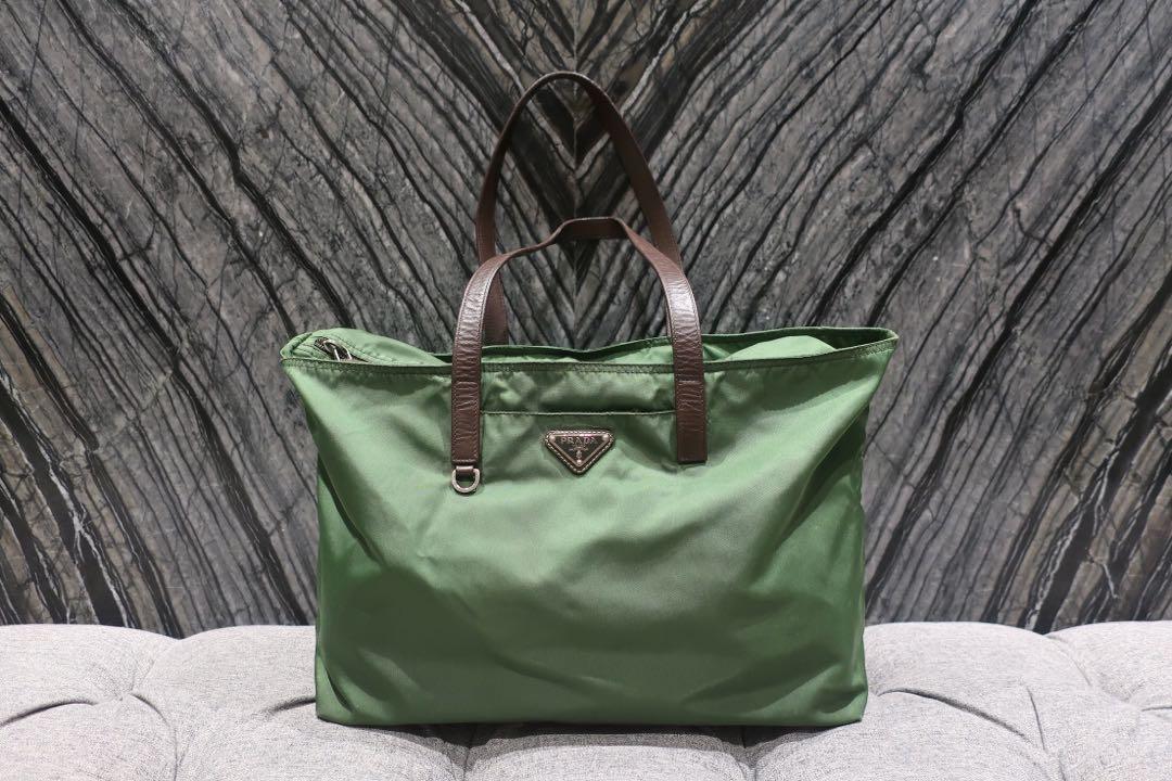 prada nylon tote sale