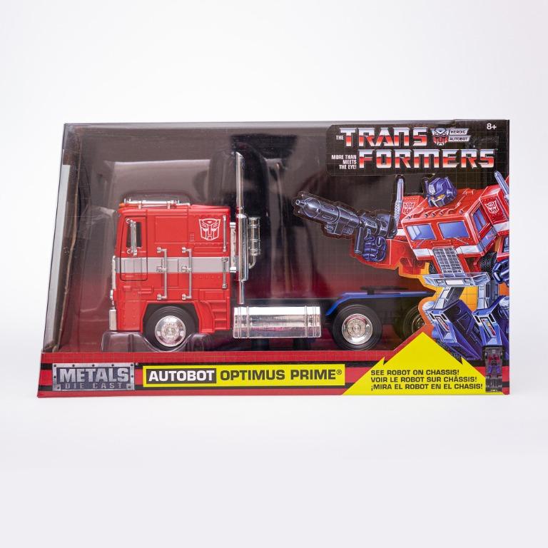 Genuine Jadatoys Metal Die Cast Transformers Autobot Optimus Prime Truck Cartoon Version Collection Figure Toy Toys Games Diecast Toy Vehicles On Carousell