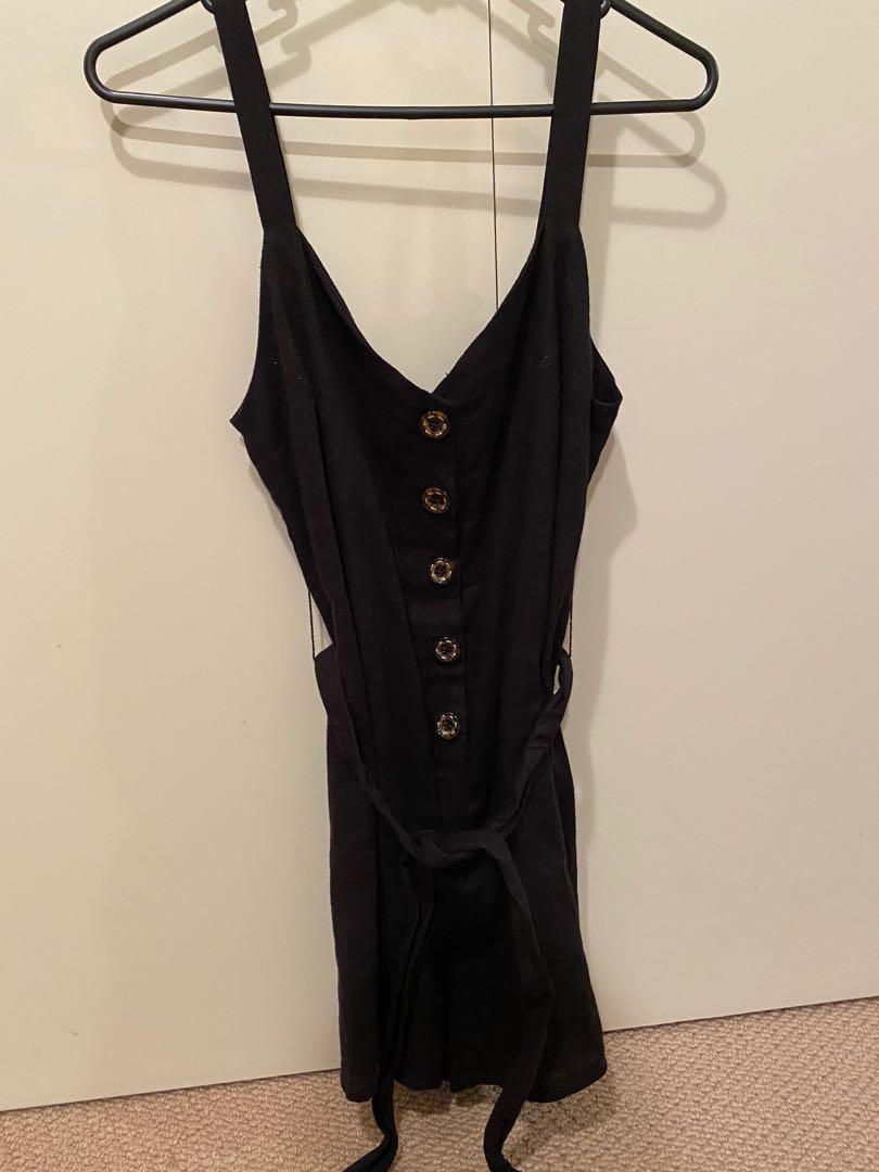 Glassons black jumpsuit discount