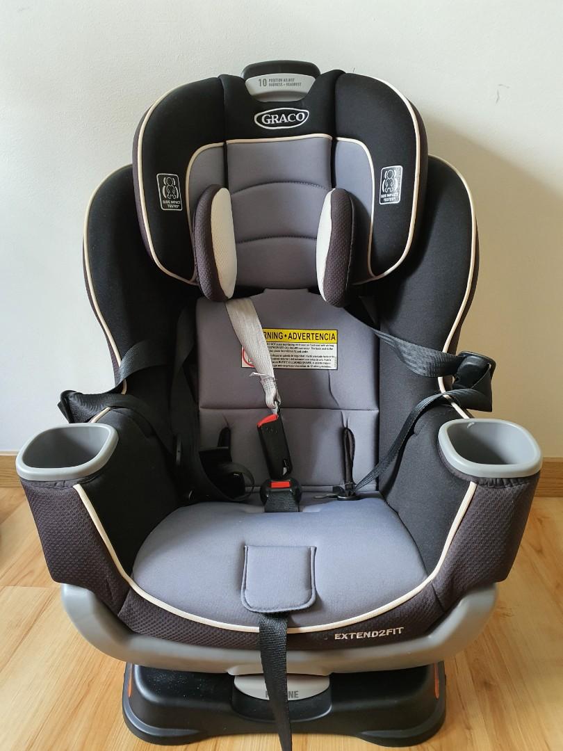 Graco Extend2fit Convertible Car Seat Babies Kids Strollers Bags Carriers On Carousell