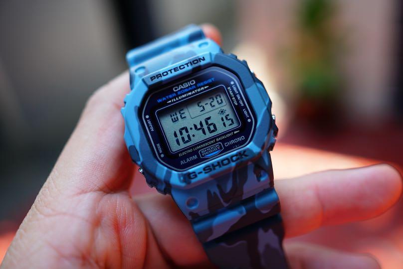 希少✨CASIO G-SHOCK DW-5600 G-PYTHON青迷彩 希少✨CASIO G-SHOCK DW-5600 G-PYTHON青迷彩