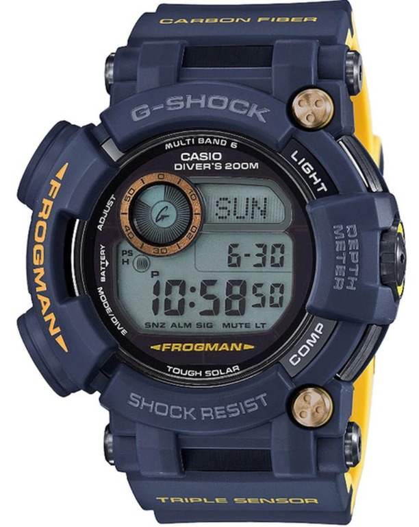 frogman biru