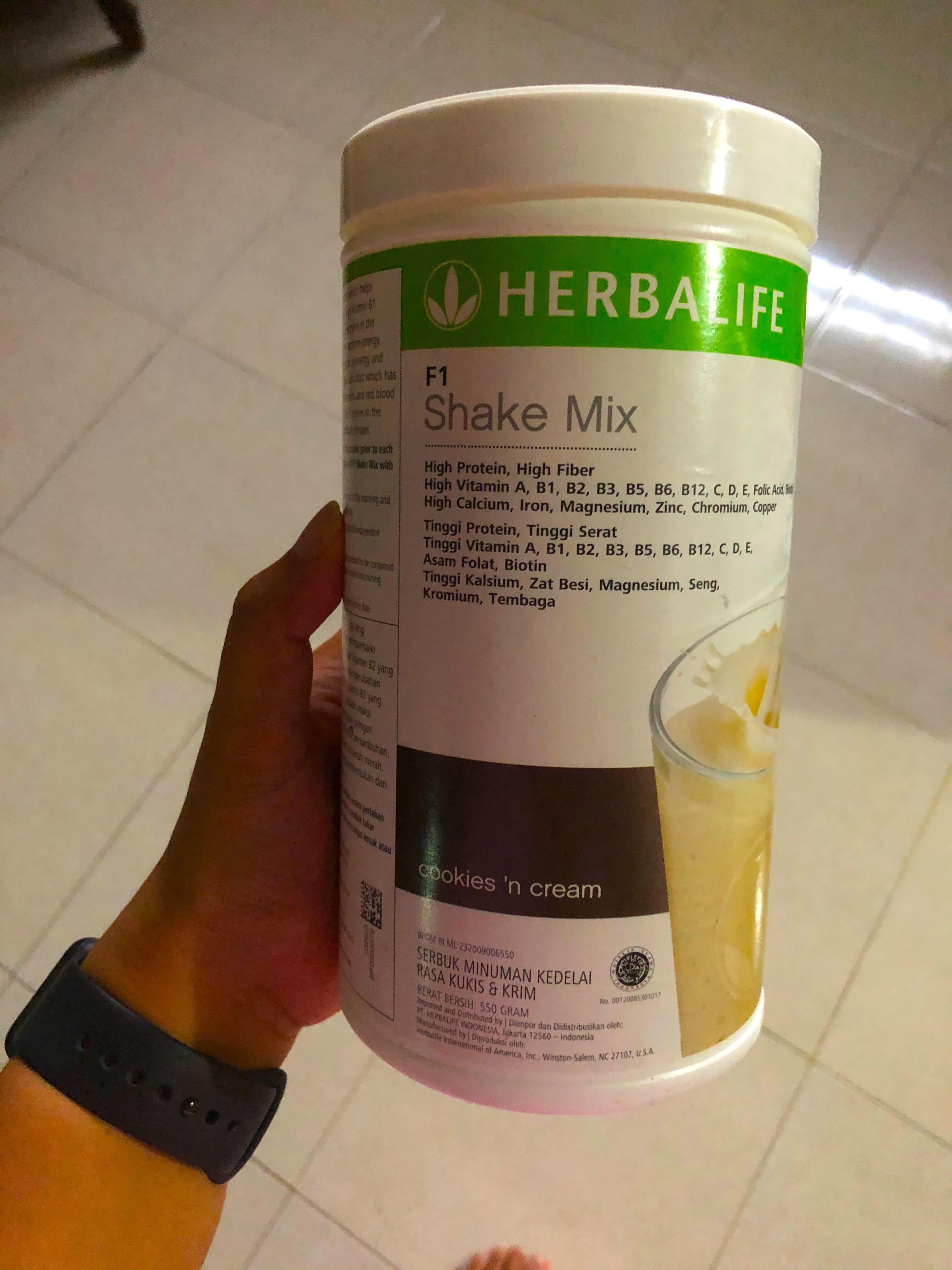 Herbalife Shake Makanan Minuman Snek Di Carousell