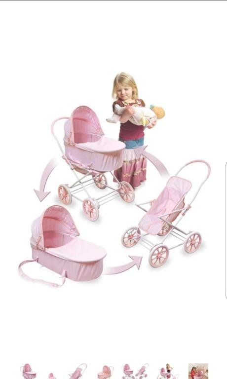 navy pram for girl