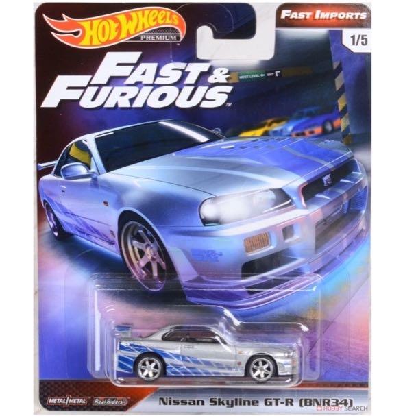 hot wheels nissan skyline r34