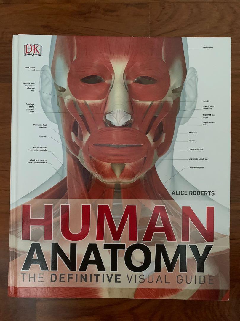Human Anatomy Definitive Visual Guide, Books & Stationery, Non Biology Diagrams