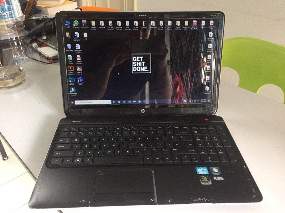 I7 Hp Pavilion Dv6 Notebook Pc 15 Inch Recommended For Video Editing Photoshop Light Gaming Electronics Computers Laptops On Carousell