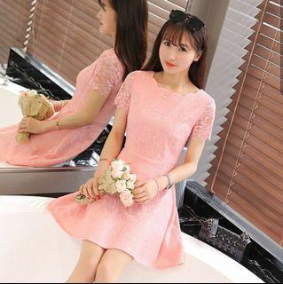 •INSTOCK• ULZZANG WEDDING BRIDAL LACE DRESS