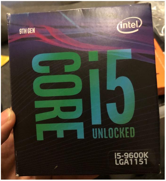 Intel Core I5 9600k Desktop Processor 6 Cores Up To 3 7 Ghz Turbo