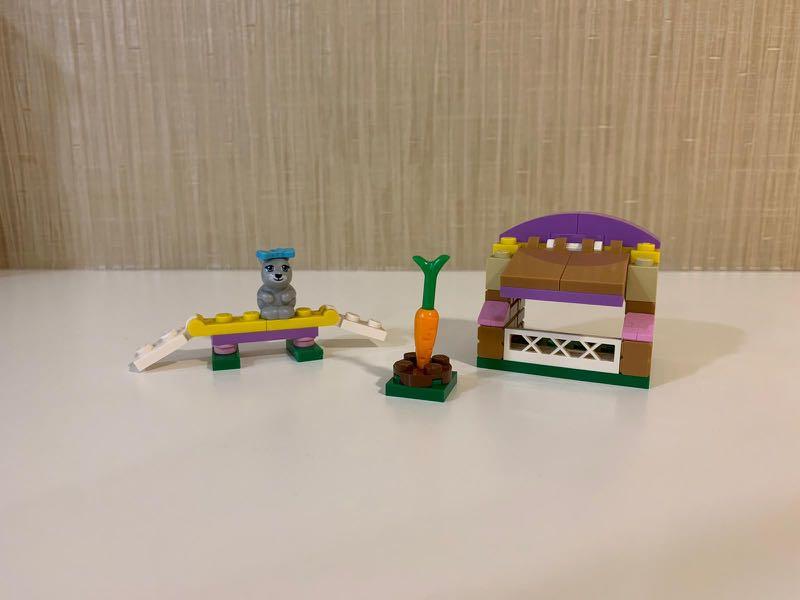 Lego friends 2025 bunny hutch instructions