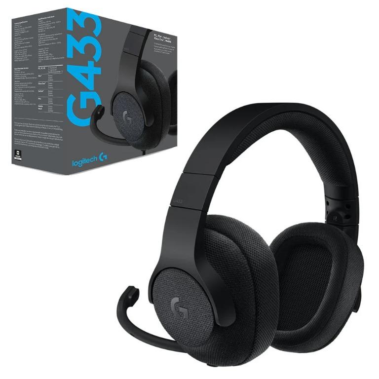 Headset gamer logitech 7.1 g433