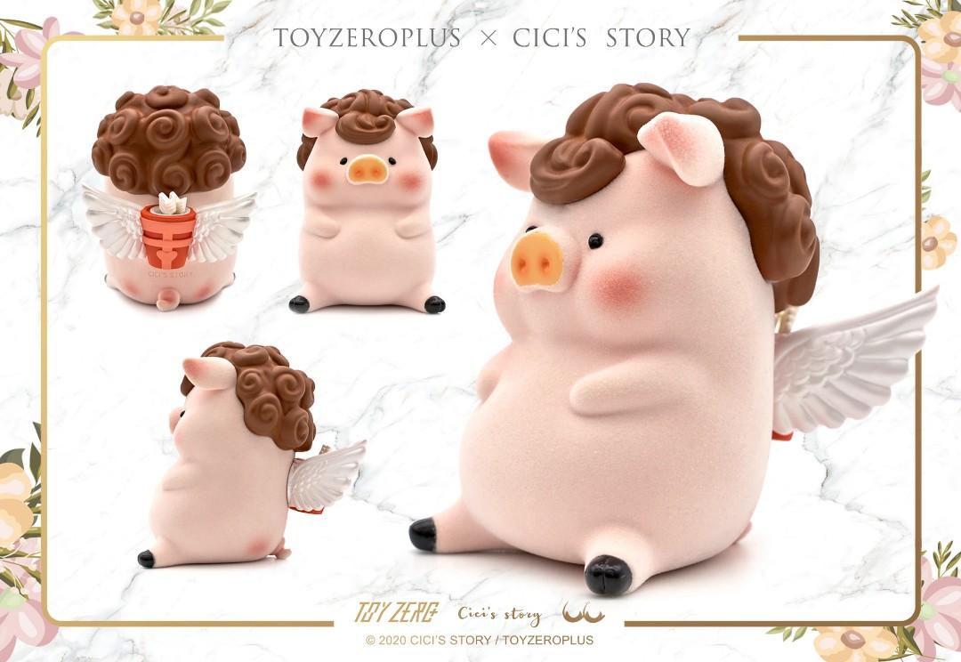 罐頭豬lulu 戀人系列 天使丘比特xl Lulu 玩具 遊戲類 玩具 Carousell