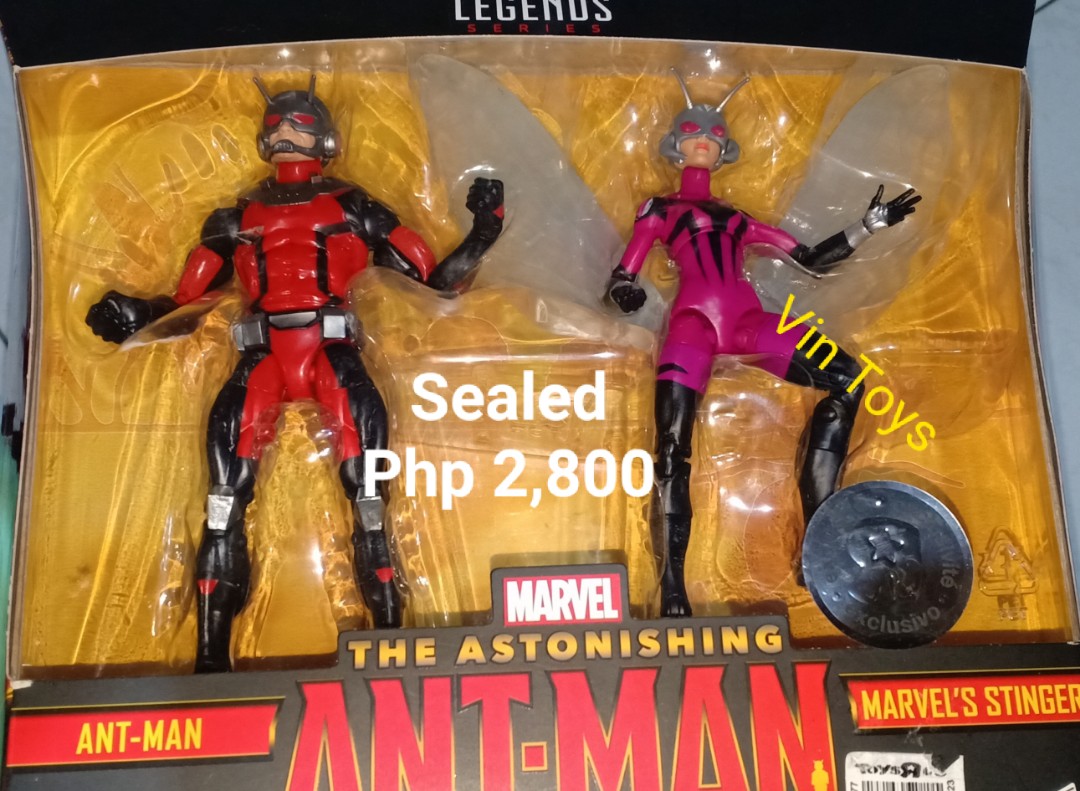 Marvel Legends Ant Man And Stinger 2pack Toys Games Toys On Carousell