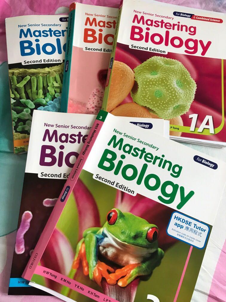 Mastering Biology textbook 中學生物教科書, 興趣及遊戲, 書本 & 文具, 教科書 Carousell