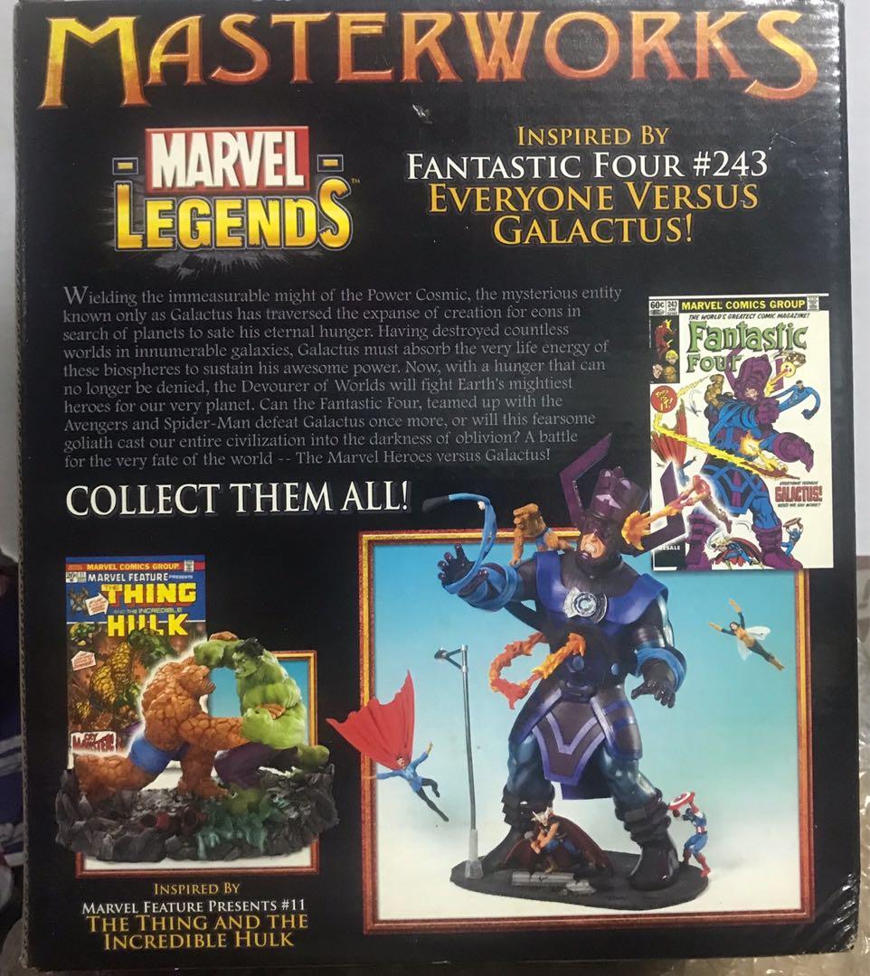Masterworks Marvel Legends Galactus (Category: Figurines & Statues) located in San Fernando. Submitted by collecatoy (Listing ID 1007690754, Image 3). Description: .