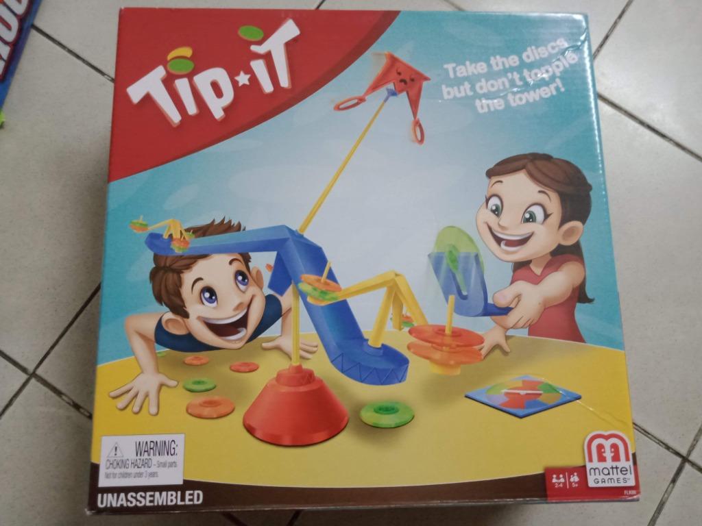 Mattel Games Tip It, Hobbies & Toys, Toys & Games on Carousell