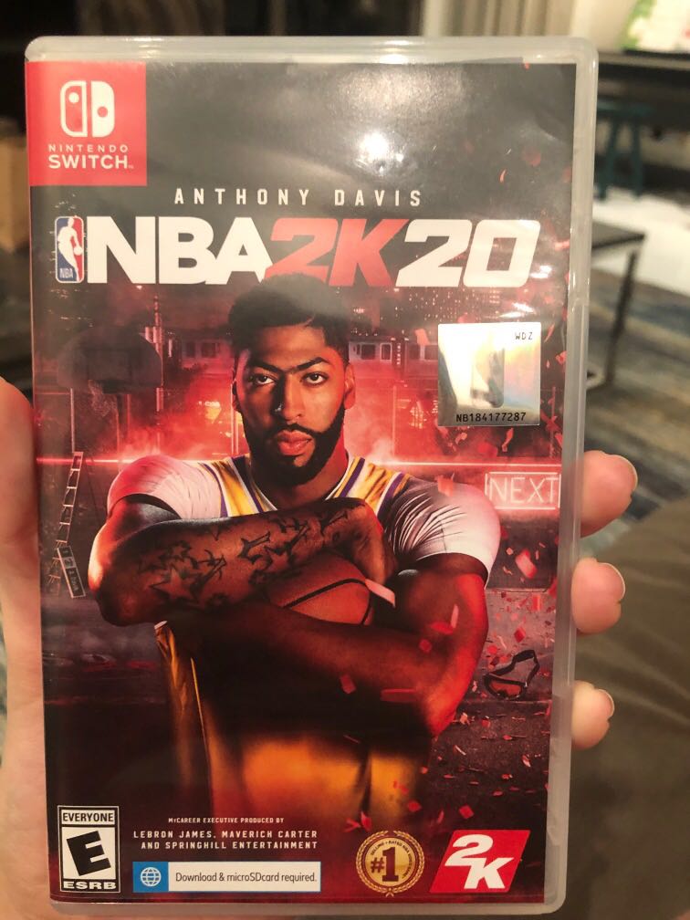 NBA 2K20 nintendo switch game, Toys & Games, Video Gaming, Video Games
