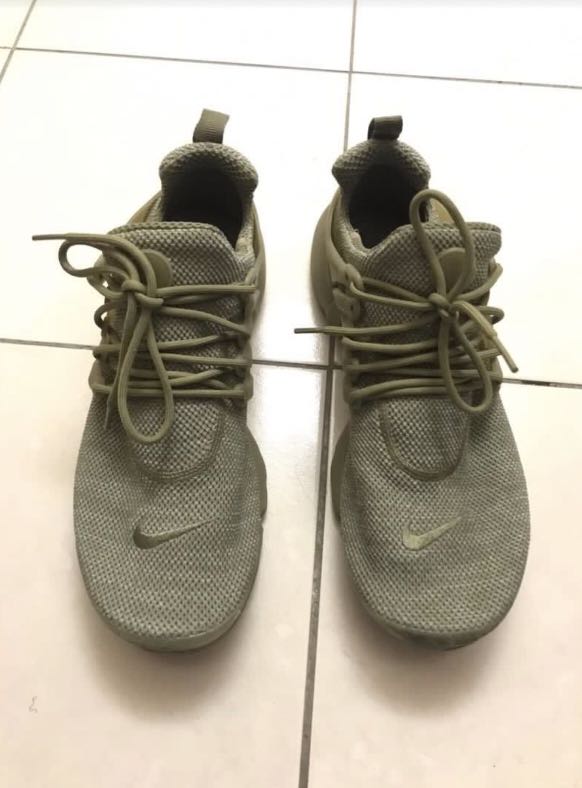 nike presto olive green mens