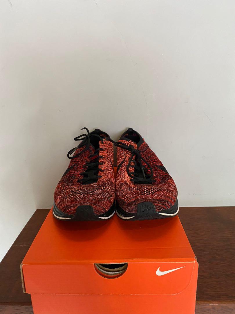 flyknit racer university red