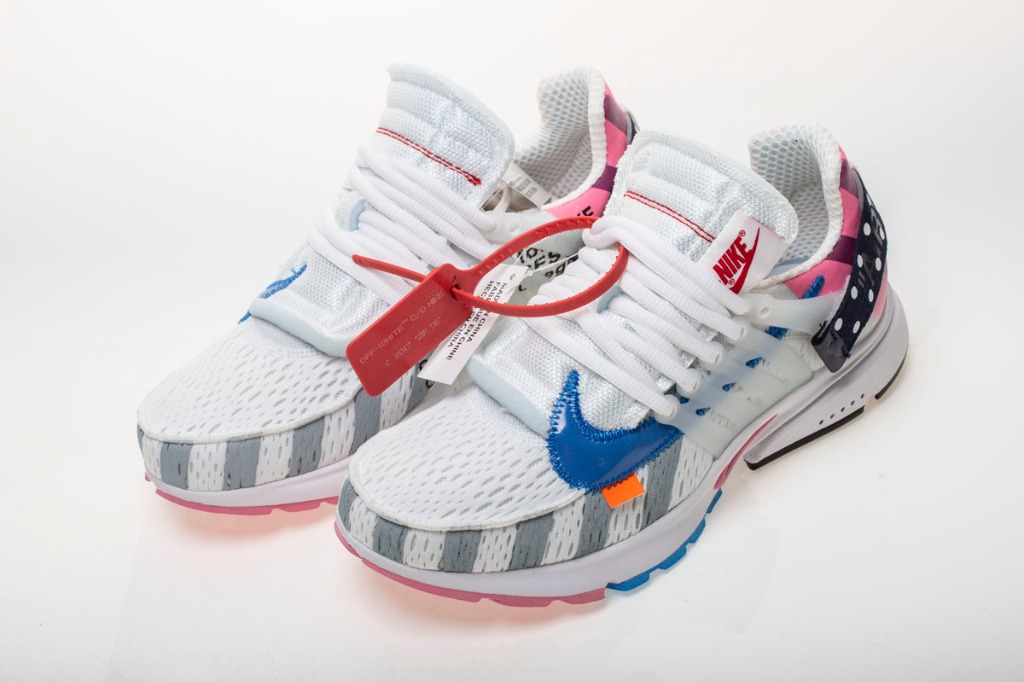 Parra x Off White x Nike Air Presto sneakers