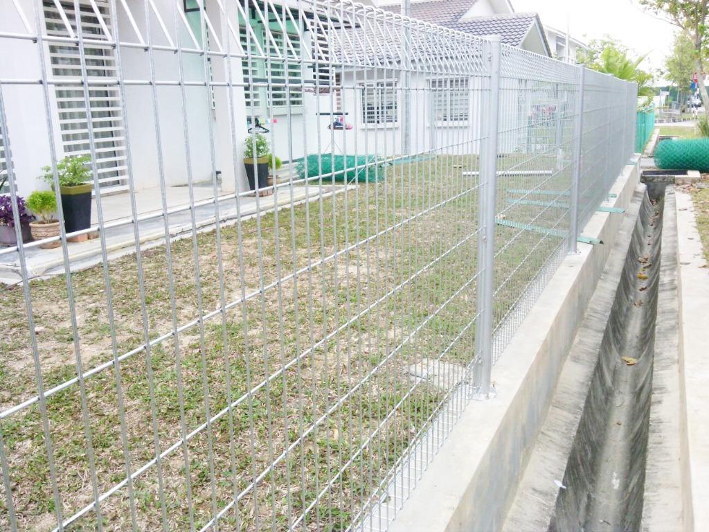 Awning Pagola Dan Grill Enstek Memasang Set Pagar Brc Fencing Anti Climb Gate