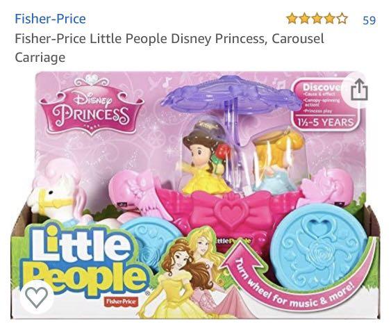 fisher price little people carriage