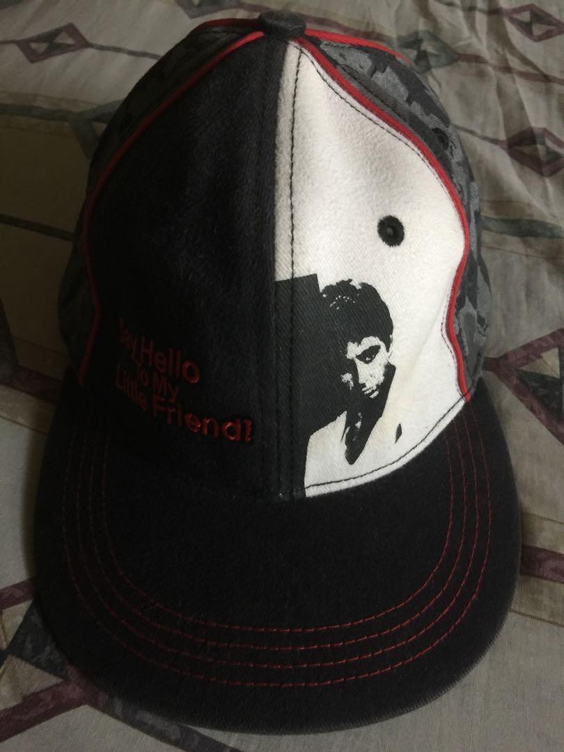 Rare Scarface Tony Montana 80's Movie fitted cap, Men's Fashion