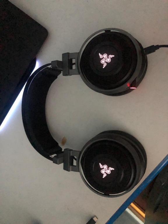 Razer Nari Ultimate Wireless Gaming Headset Electronics Audio On Carousell