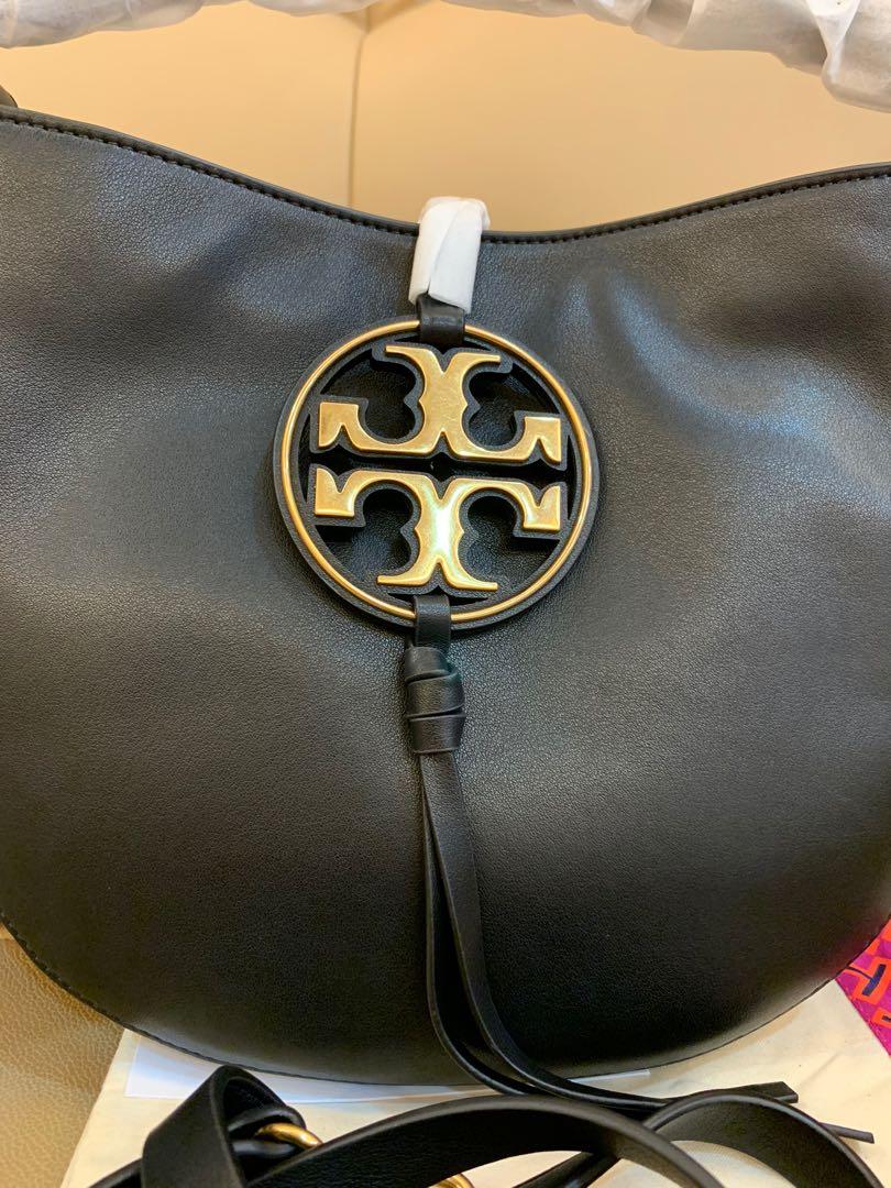 Ready Stock authentic Tory Burch metal miller mini hobo bag in