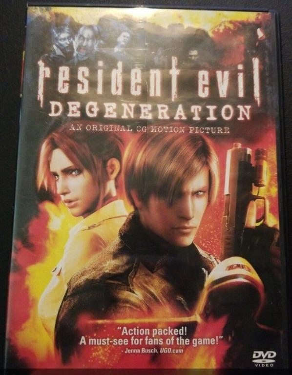 RESIDENT EVIL DEGENERATION 2008 DVD (ORIGINAL) (Category: CDs & DVDs) located in Naga. Submitted by jamesleon14 (Listing ID 1007678894, Image 1). Description: Original DVD sealed RE Degeneration..I can ship in all areas of the philippines pm Me for more info...