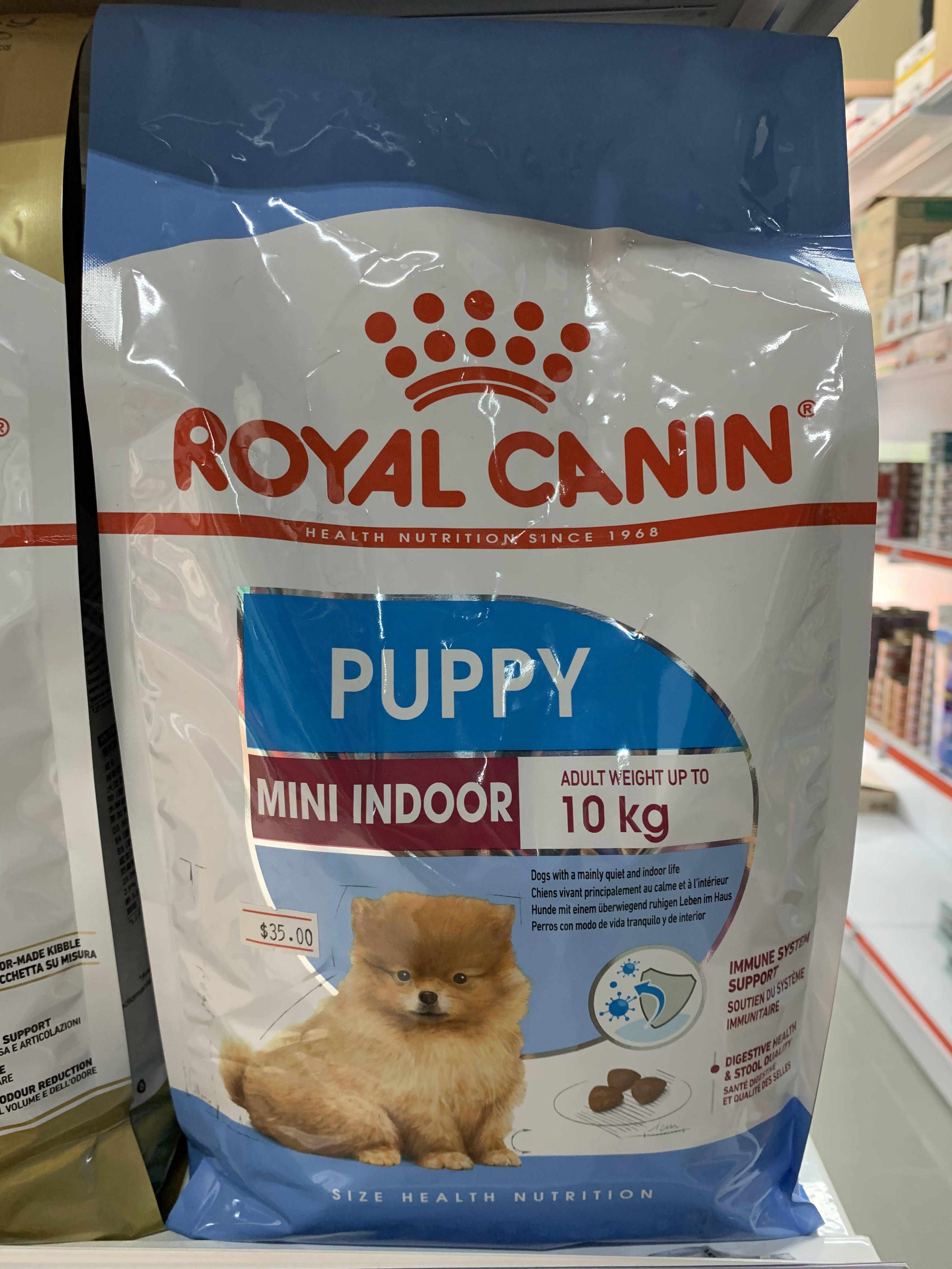 Royal Canin Puppy Mini Indoor 1 5kg Pet Supplies For Dogs Dog Food On Carousell