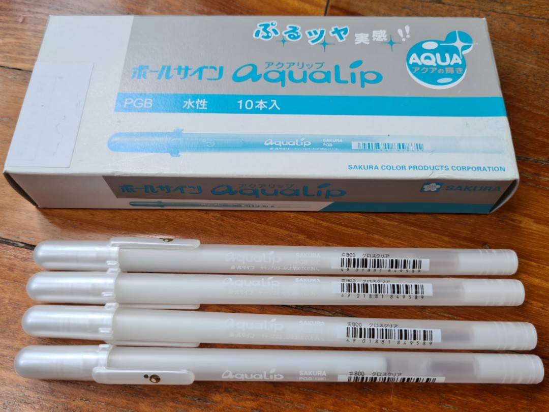 Sakura aqualip gel pen clearance