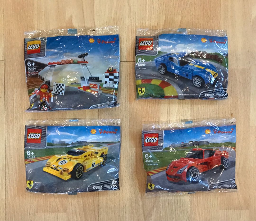 Shell Ferrari Lego 4 Different Models, Hobbies & Toys, Toys & Games on ...