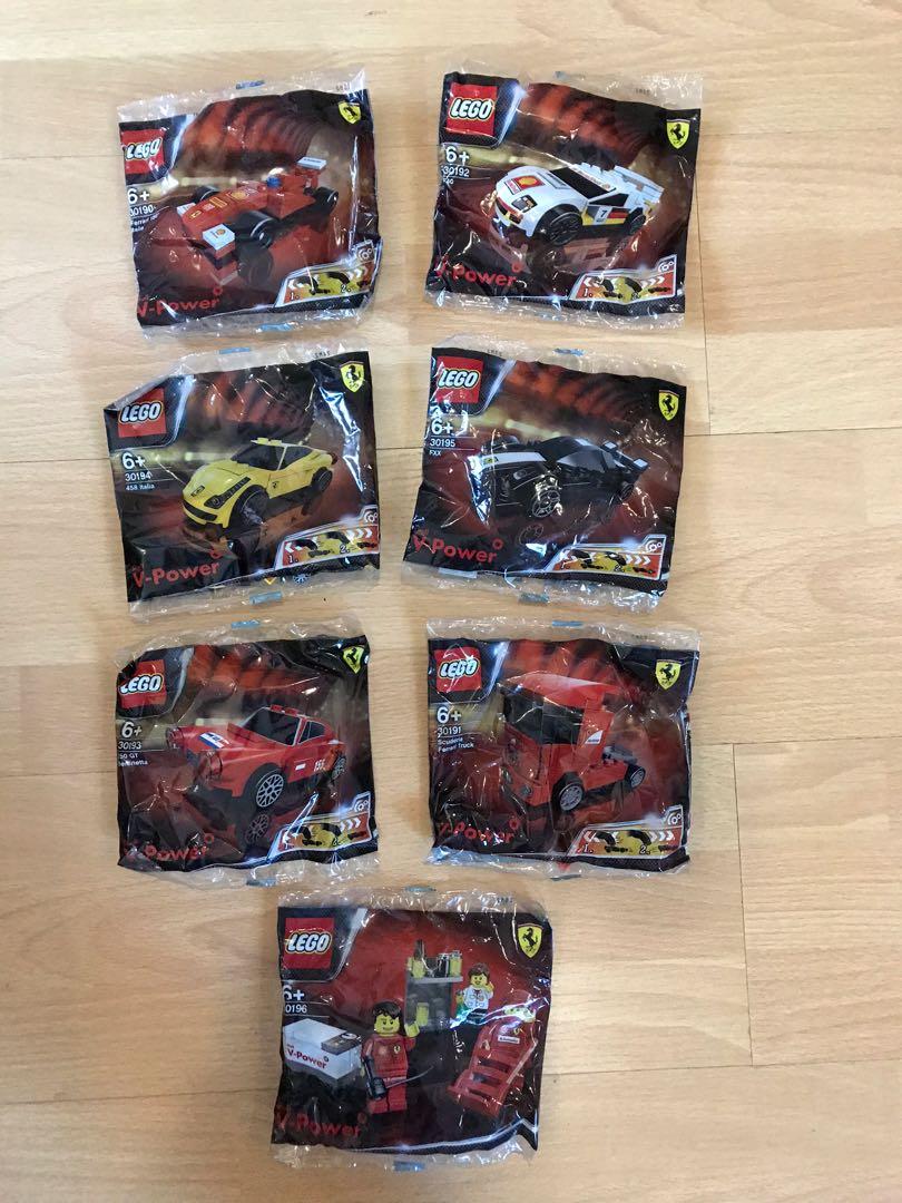 Shell Ferrari Lego Set, Hobbies & Toys, Toys & Games on Carousell