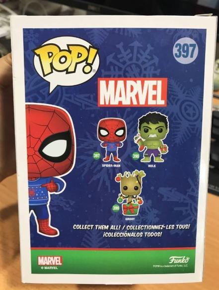 Funko pop spider man ugly sweater shop