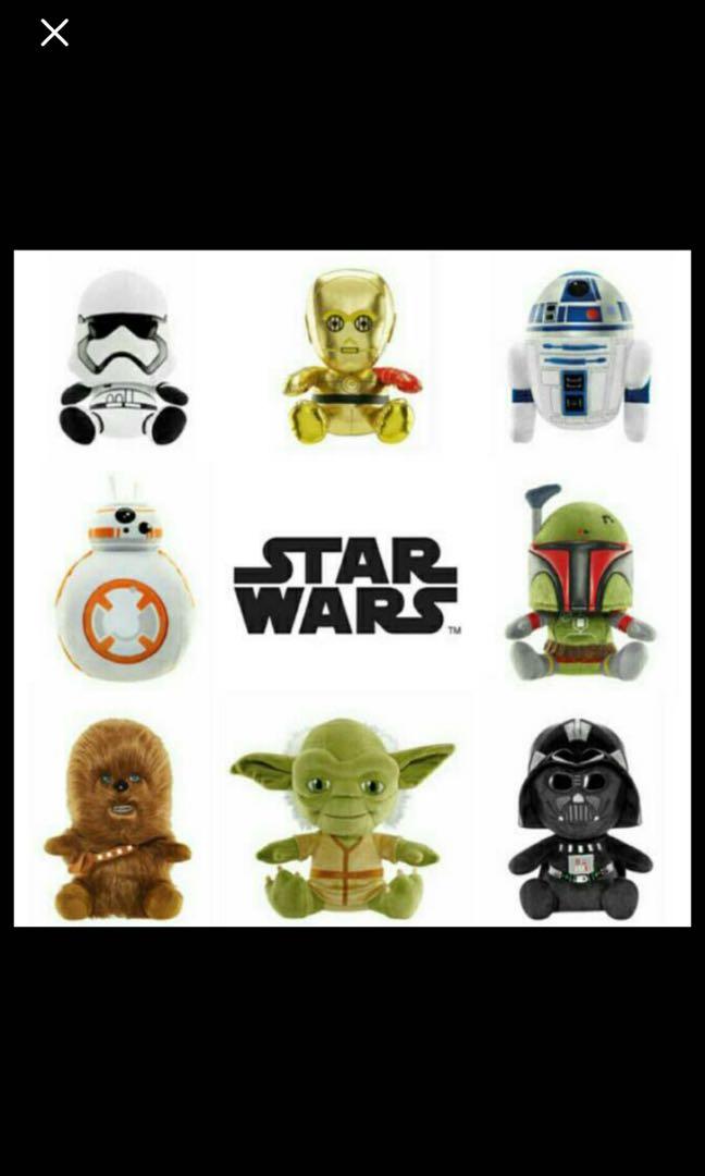 Star wars shop soft toys