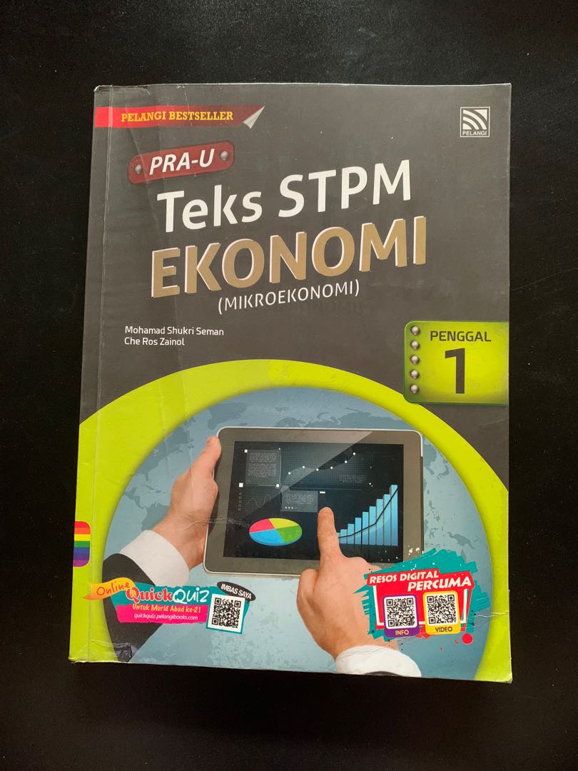 Stpm Penggal 1 Ekonomi Textbooks On Carousell
