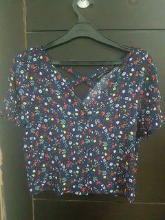 Stradi Floral Crop Top